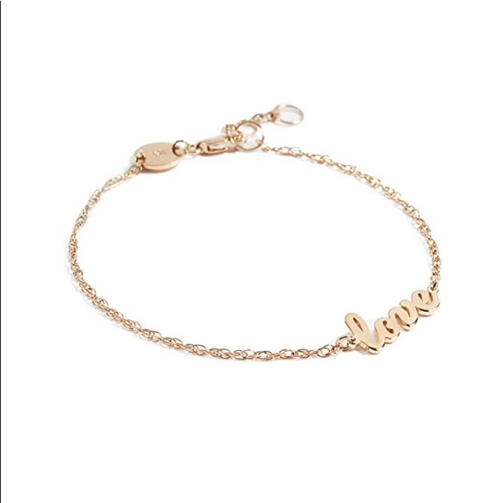 Jennifer Zeuner Love Bracelet